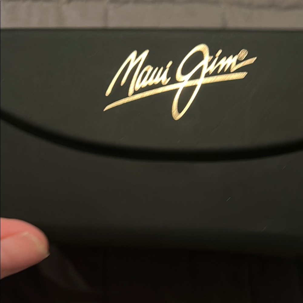 Maui Jim Black and Blue Sunglasses
